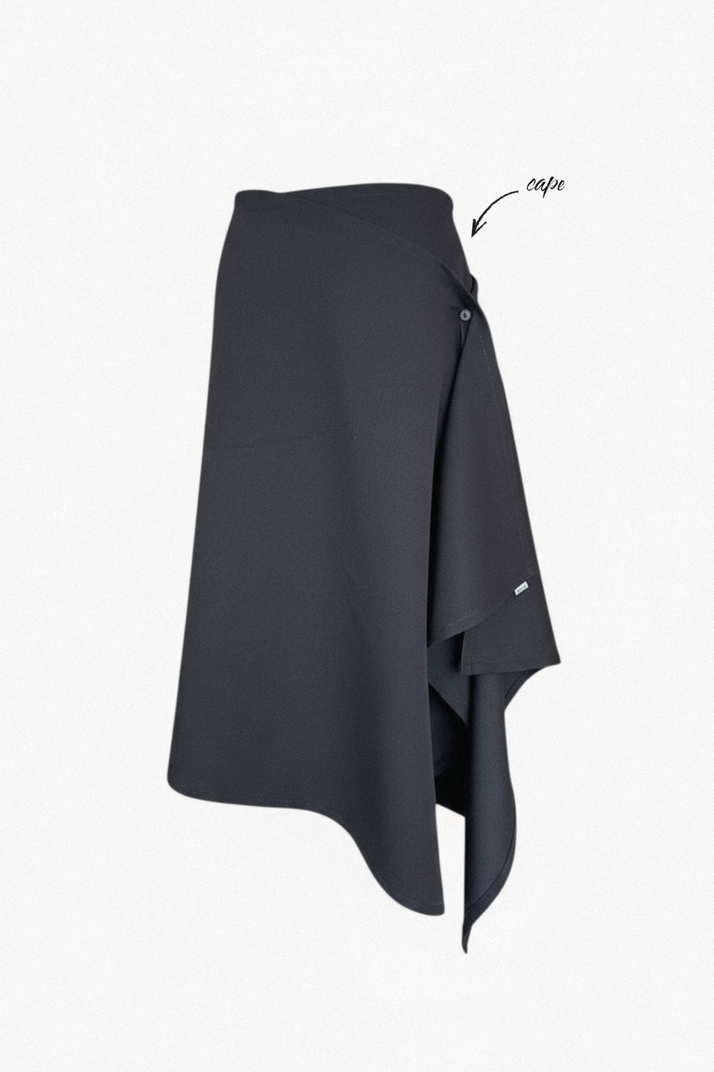 ENSEMBLE LAYERING NOIR — ROBE & CAPE