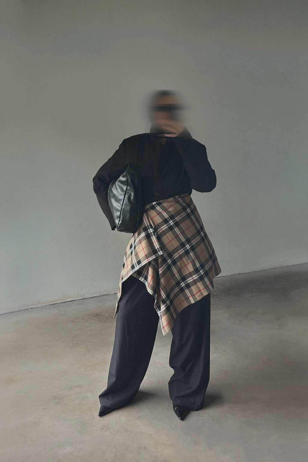 La Blouse à Carreaux