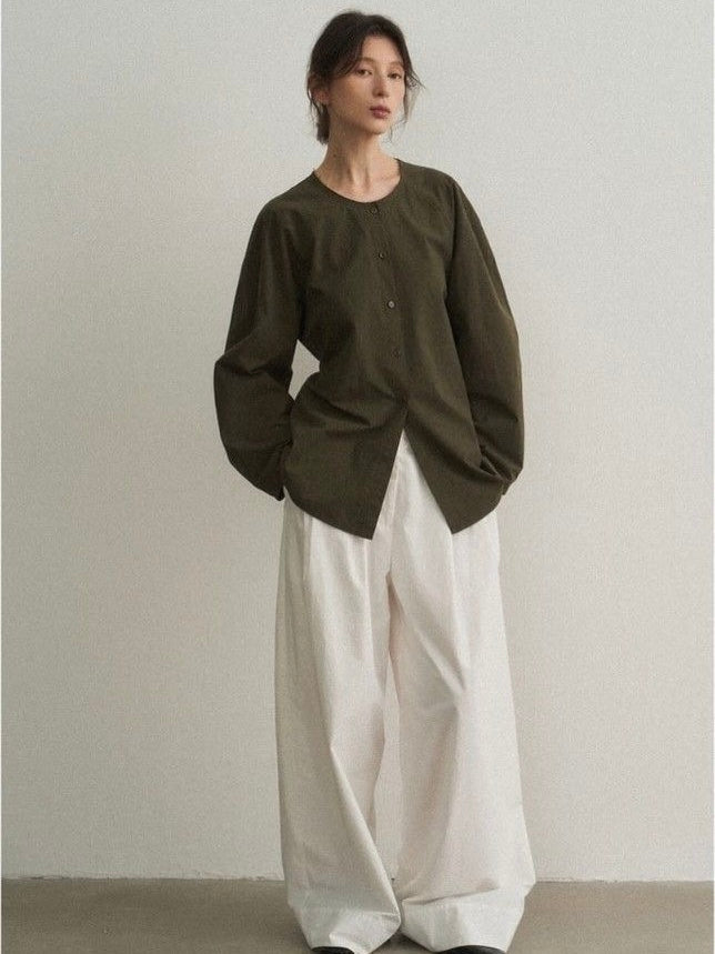 JUPE TRAPÈZE SET CAMEL